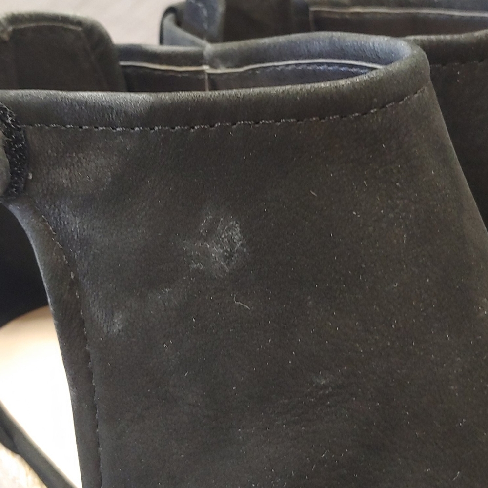 Tahari Jamie Lee Espadrille Wedge Sandal Black-6 - Picture 9 of 14